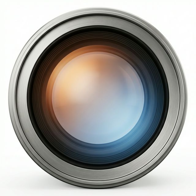 Posicionado na câmera